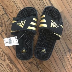 adidas adissage gold